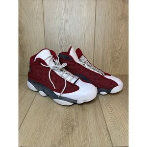 Authentic Rare Jordan 13 Retro Red Flint Red White Classic OG Men Size 9.5